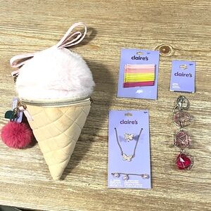 New Claire’s Ice Cream Purse and Accessories